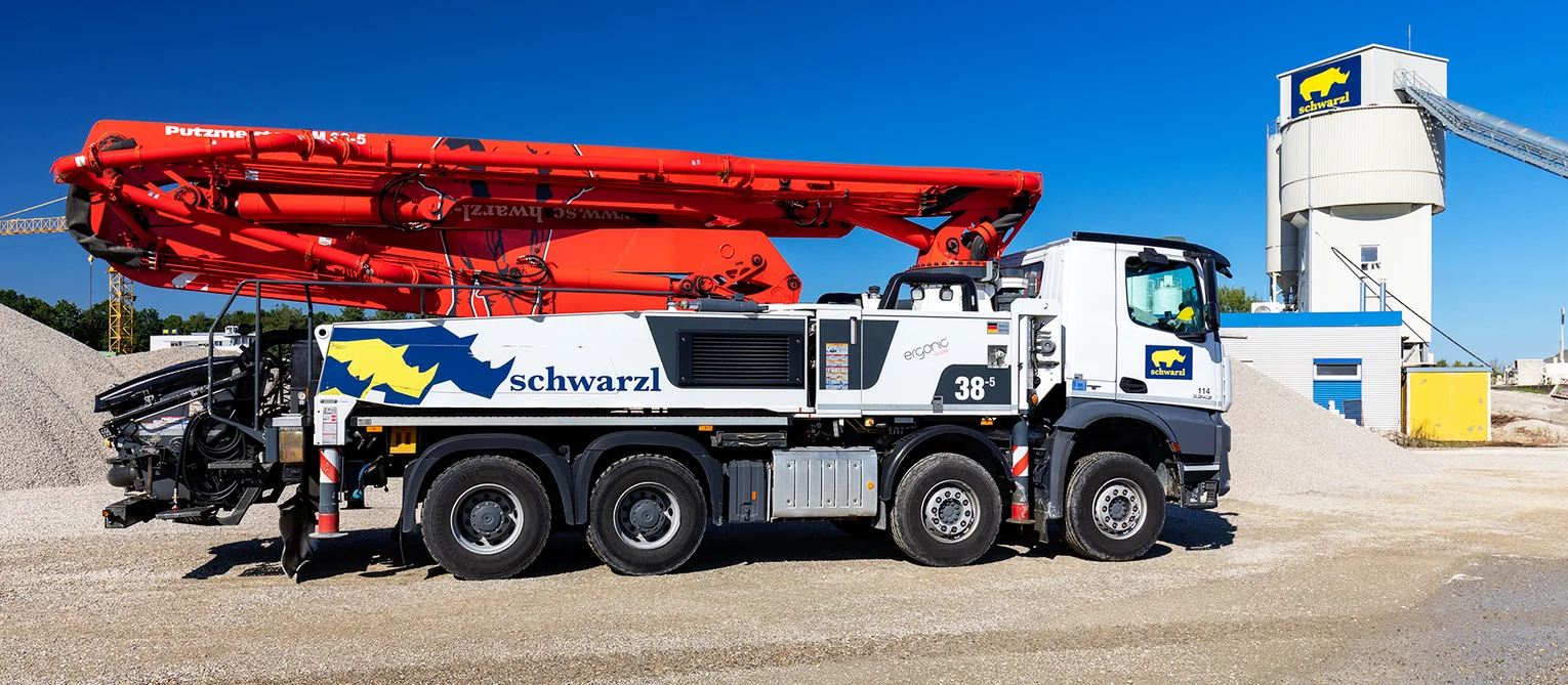 Schwarzl Gruppe Betonpumpe 1